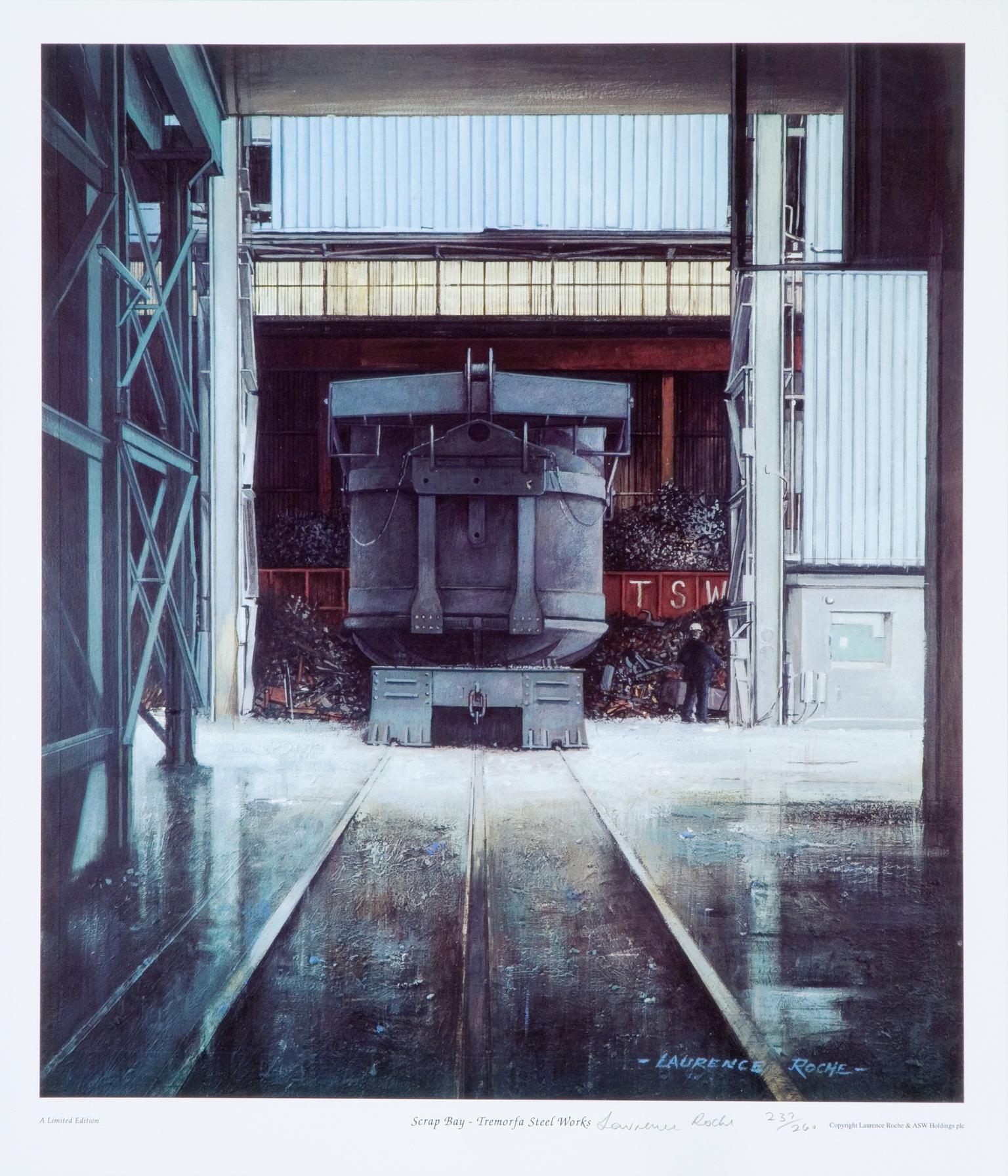 Scrap Bay - Tremorfa Steel Works (print)