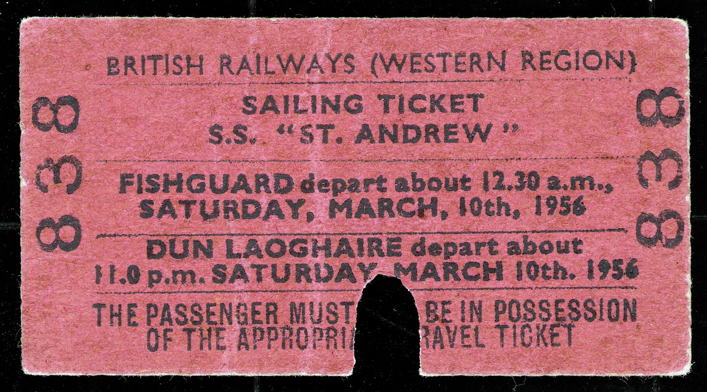 British Railways (Western Region) Ticket