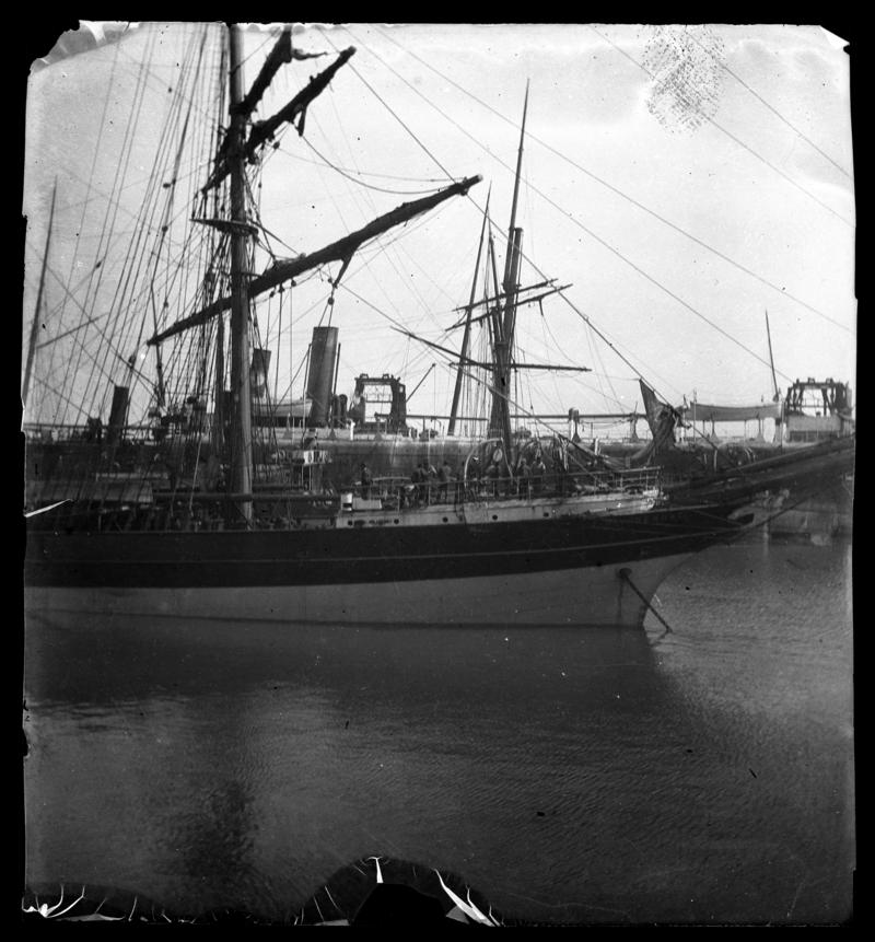 Bow of sailing vessel BAY OF BENGAL