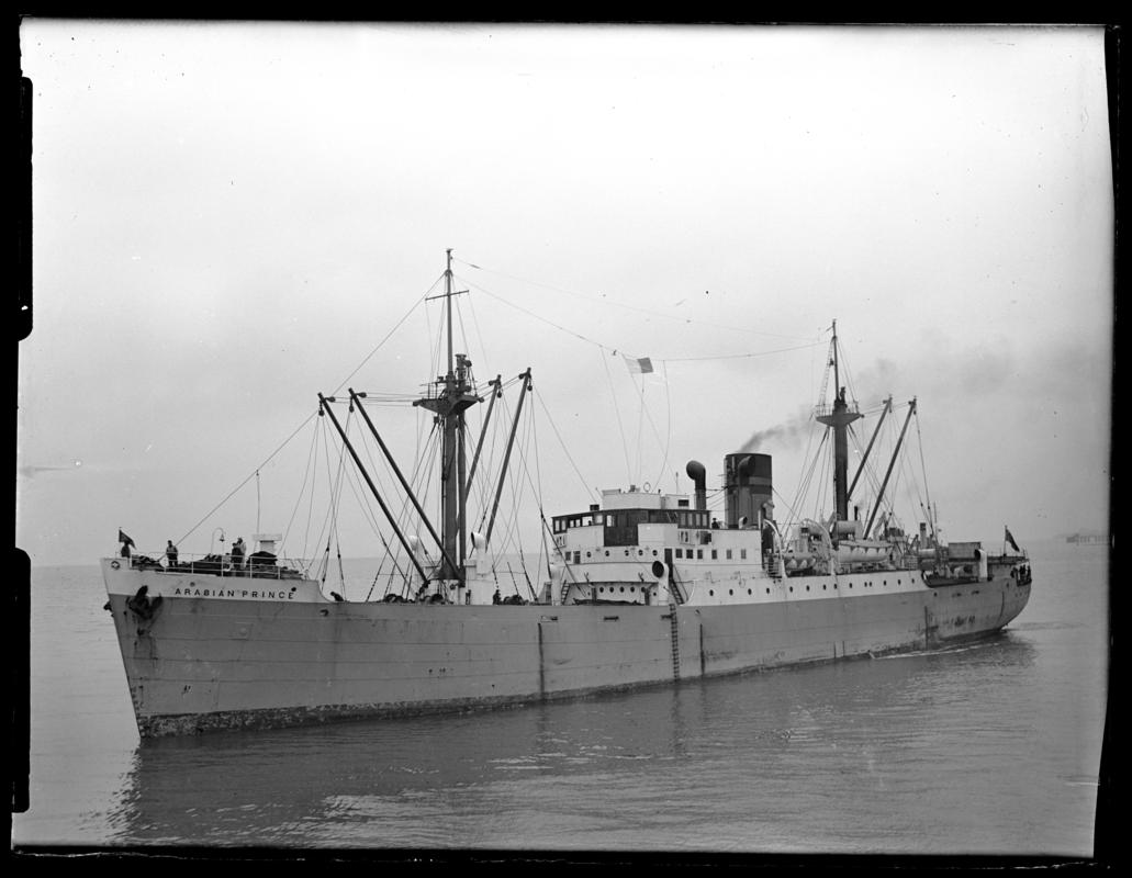 ¾ Port bow view of S.S. ARABIAN PRINCE