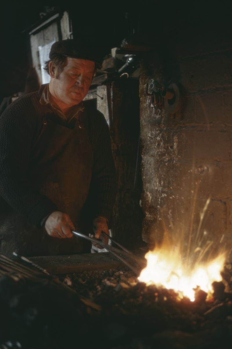 Big Pit - blacksmith working at forge