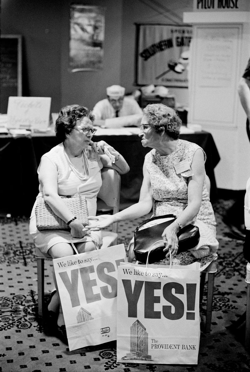 USA. Cincinnati. Local elections. 1968.