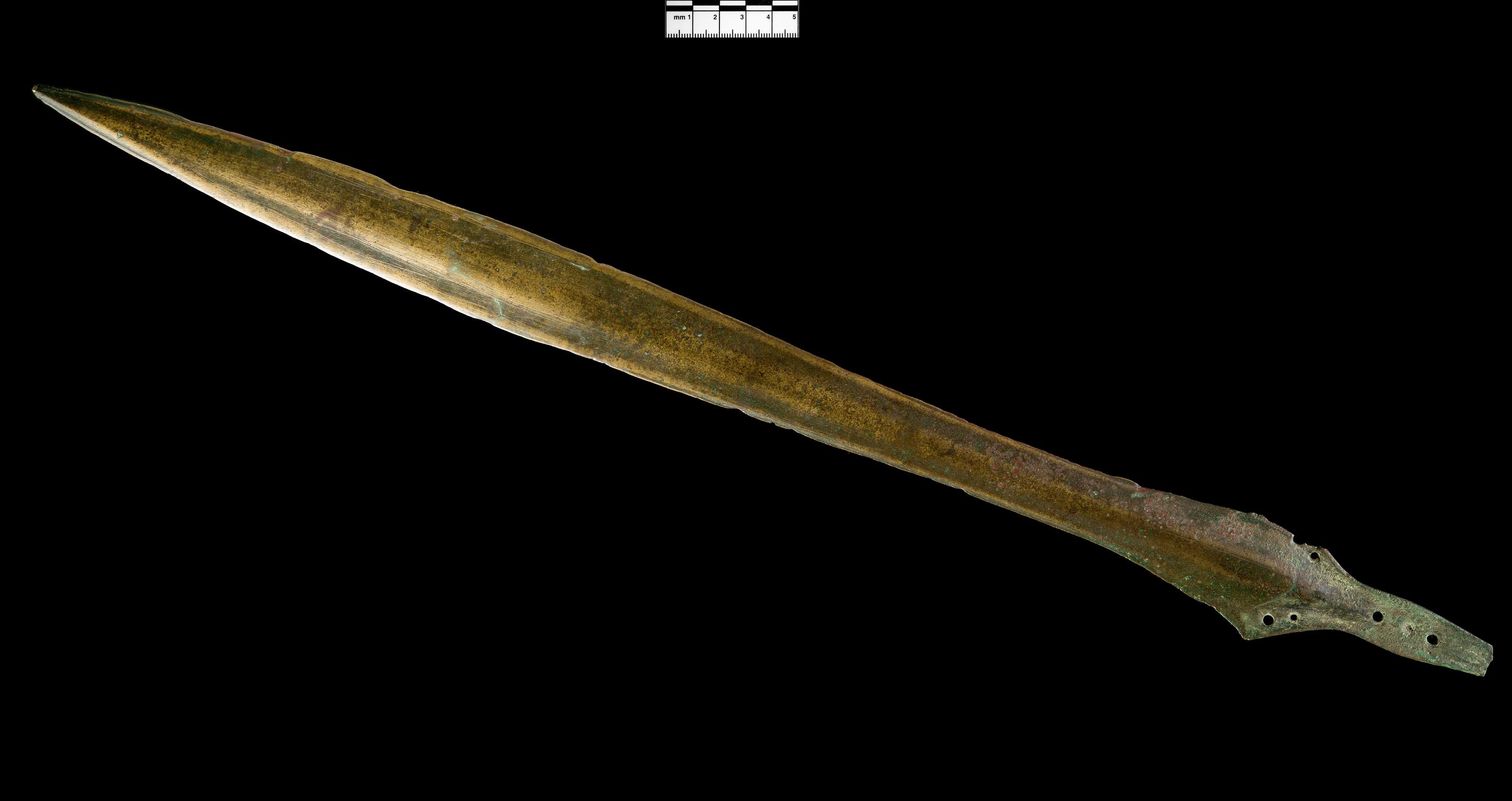Late Bronze Age leaf shaped sword
