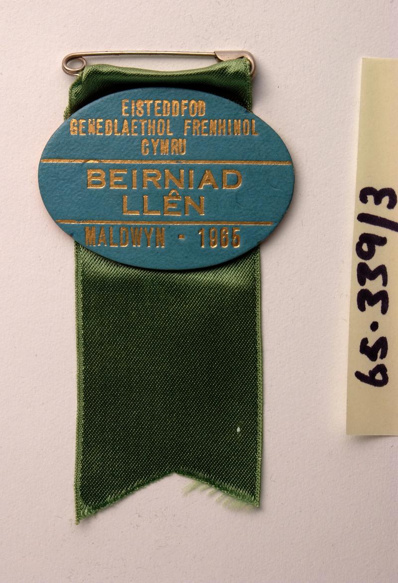 Badge, Eisteddfod