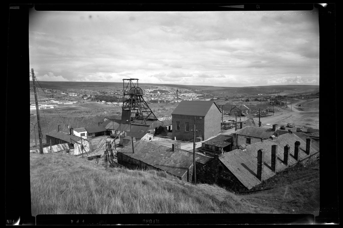 Big Pit Colliery, film negative