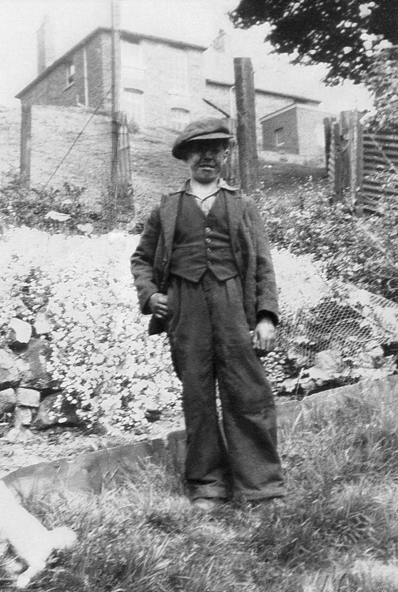 Brynley Lewis as a collier boy