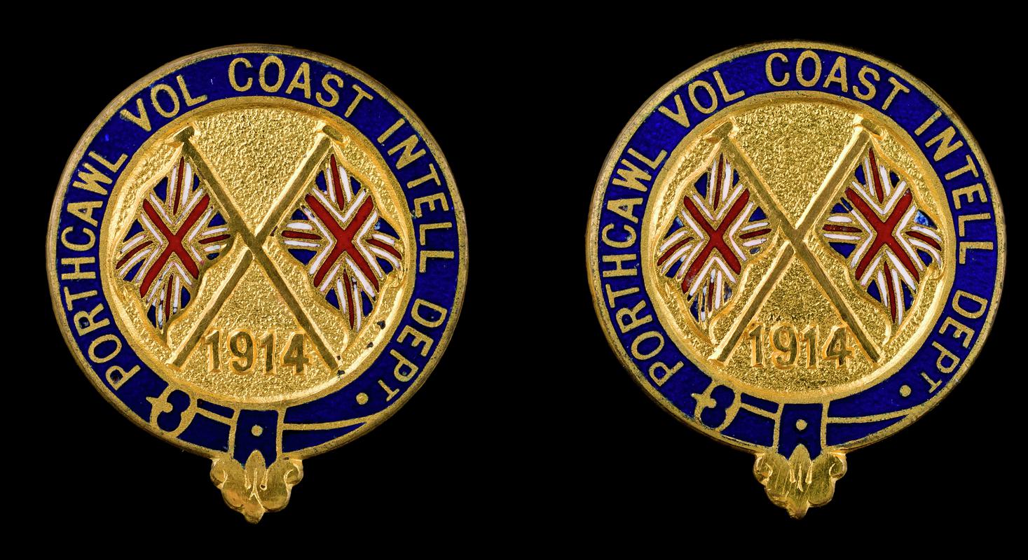 Pair of badges