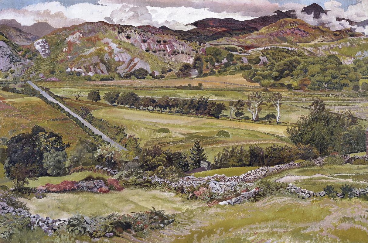 Yr Wyddfa o Lanfrothen