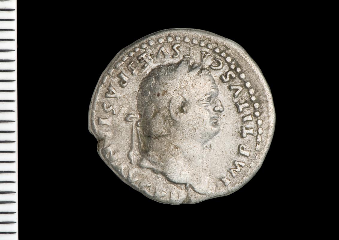 silver denarius (obv.)