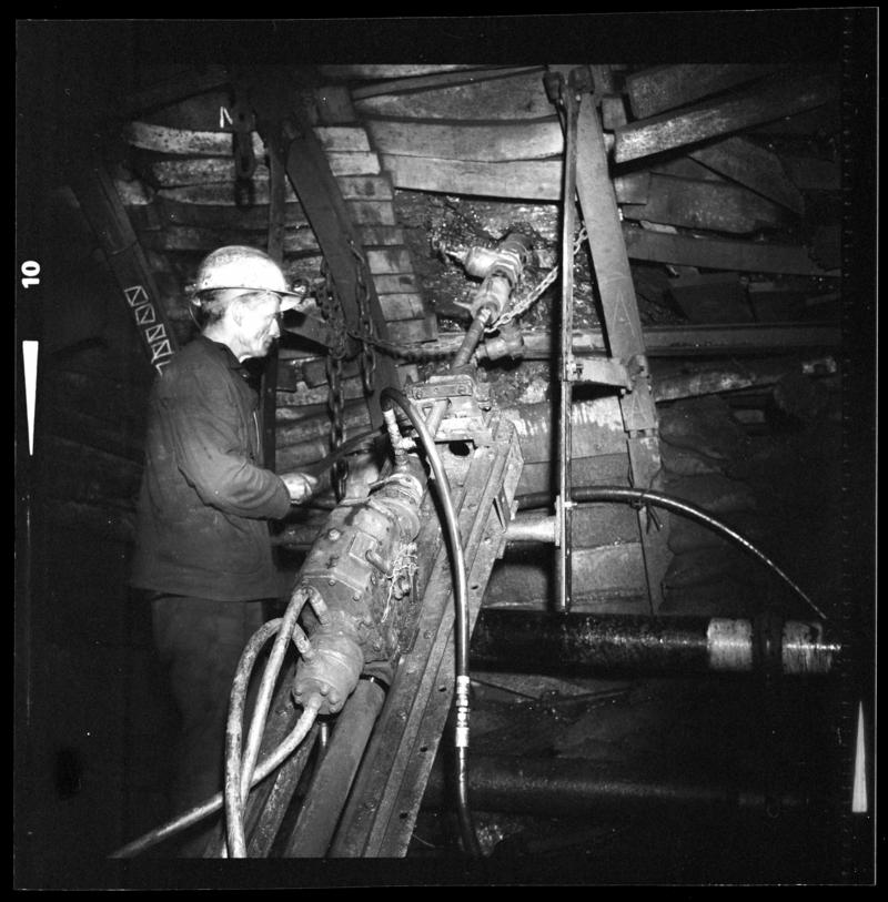 Blaengwrach Colliery, film negative