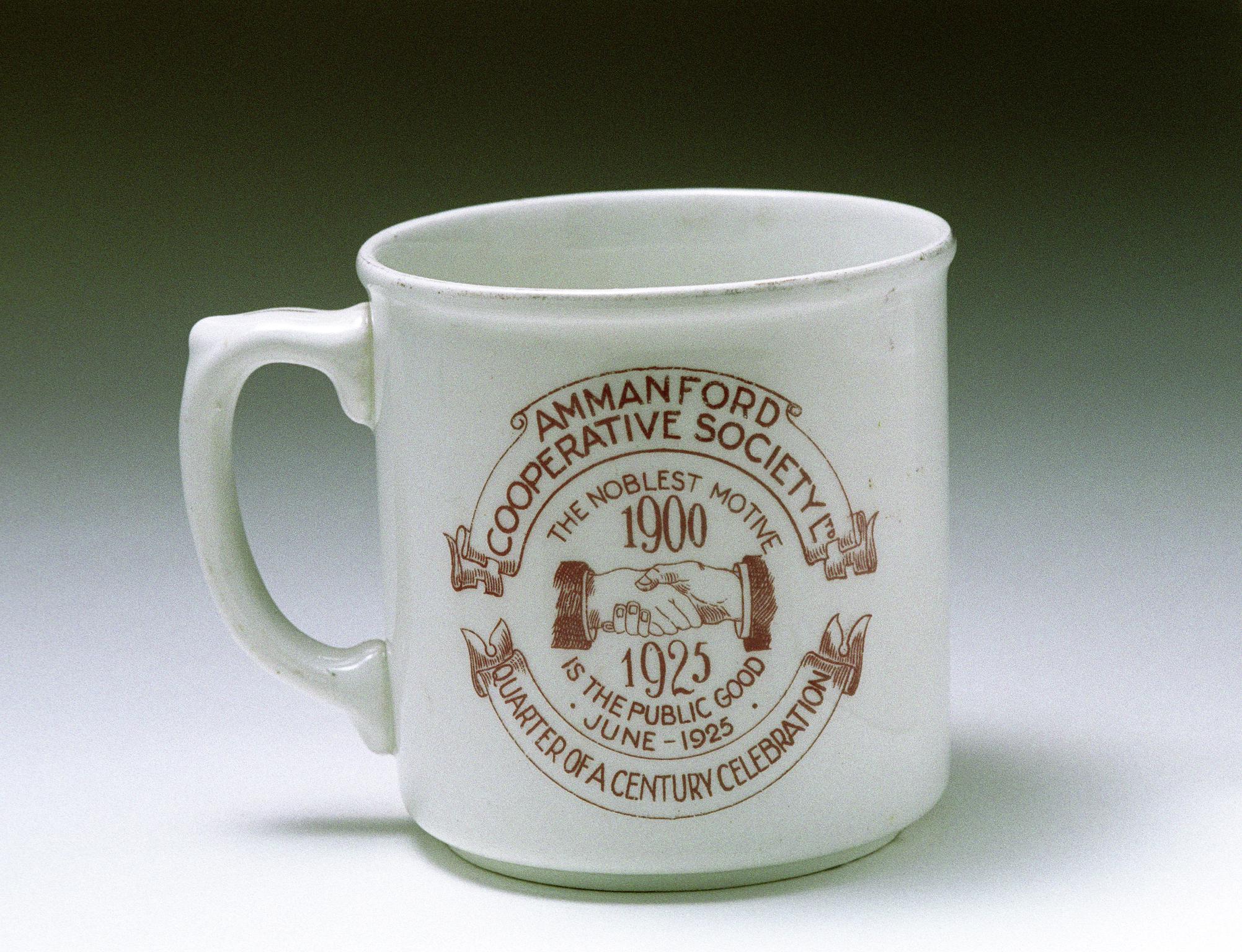 Ammanford Cooperative Society Ltd., mug
