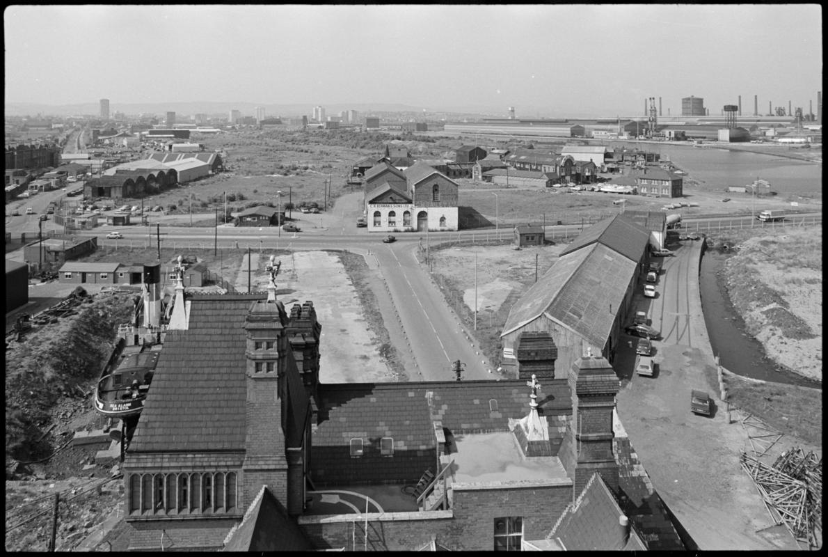 Cardiff Docks, negative
