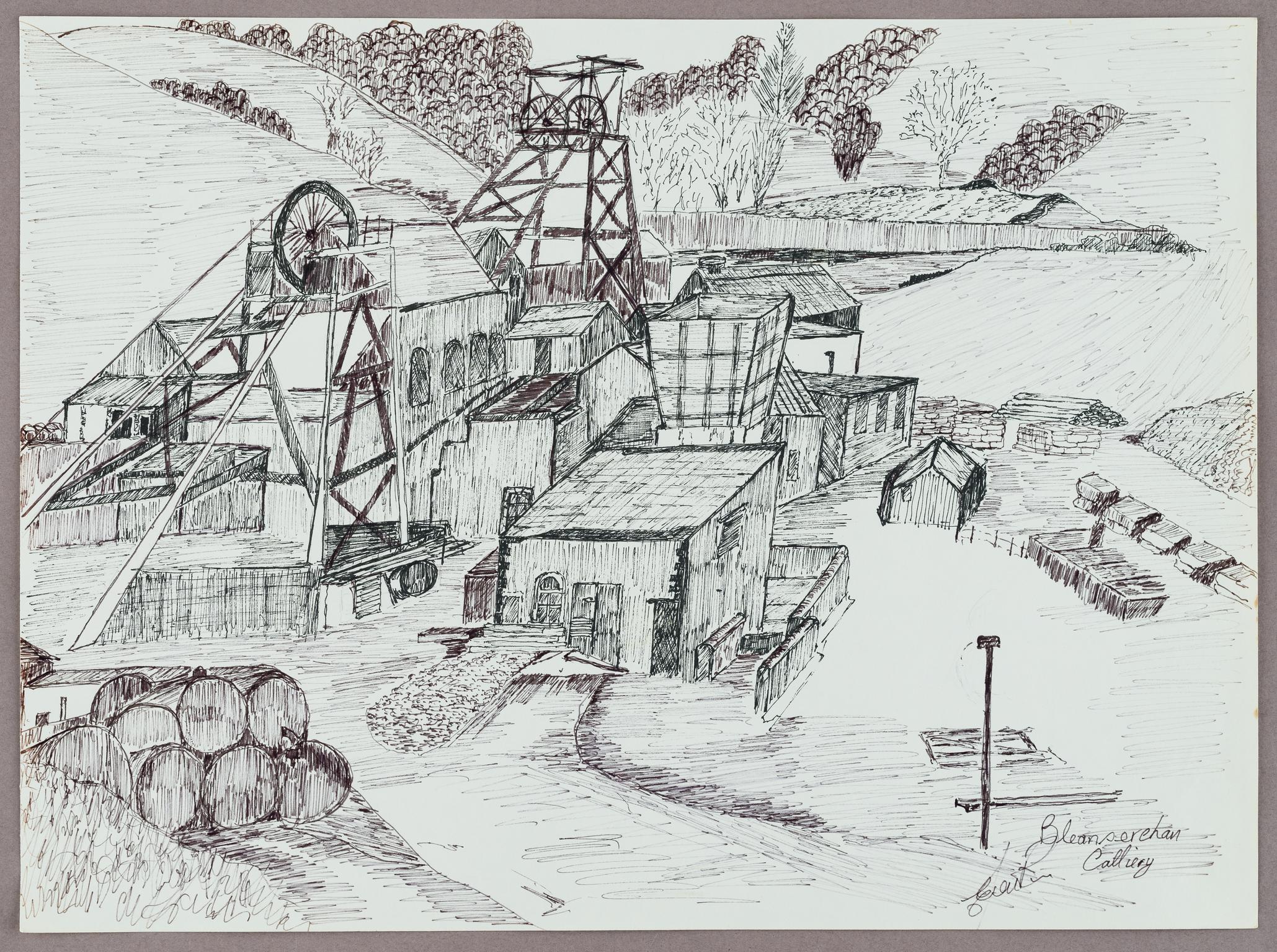 Blaenserchan Colliery (drawing)