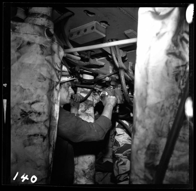 Nantgarw Colliery, film negative