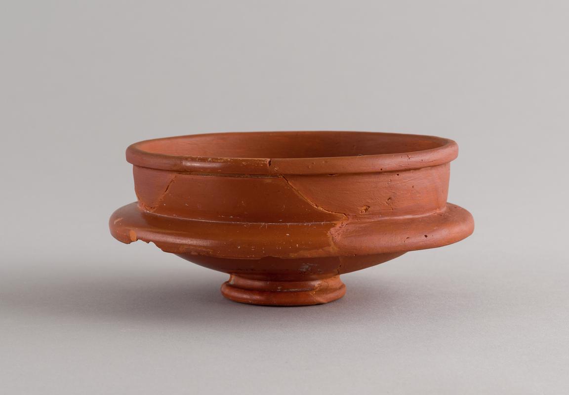 Roman samian flanged bowl