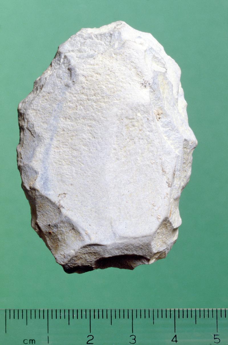 Lower Palaeolithic stone scraper