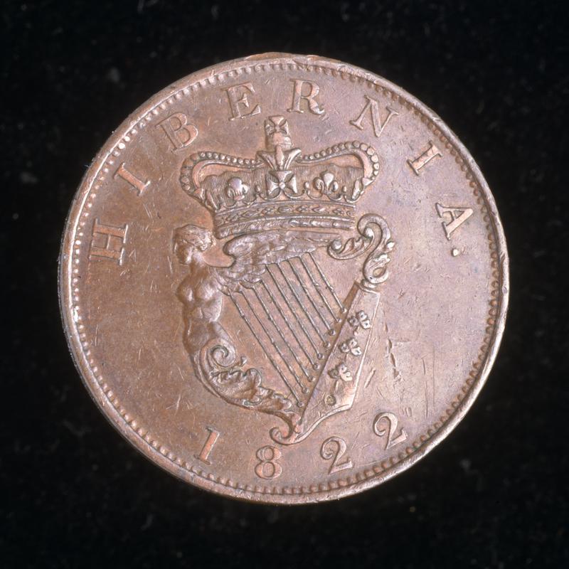 George IV Irish penny