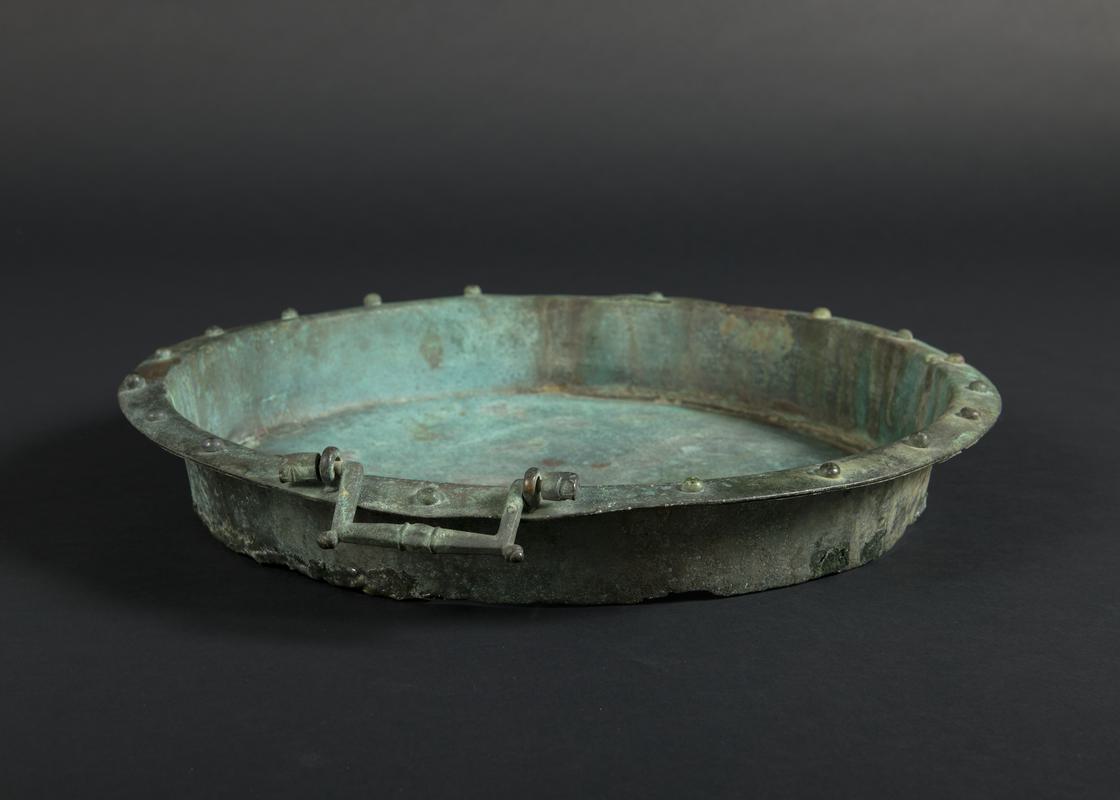Medieval copper alloy basin