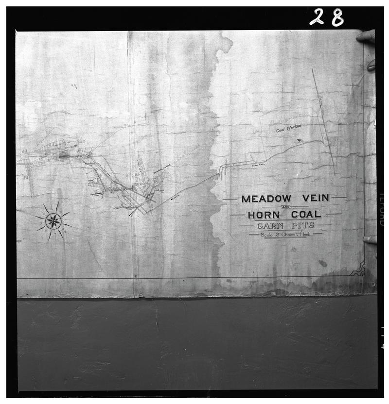 Plan of Blaenavon, film negative