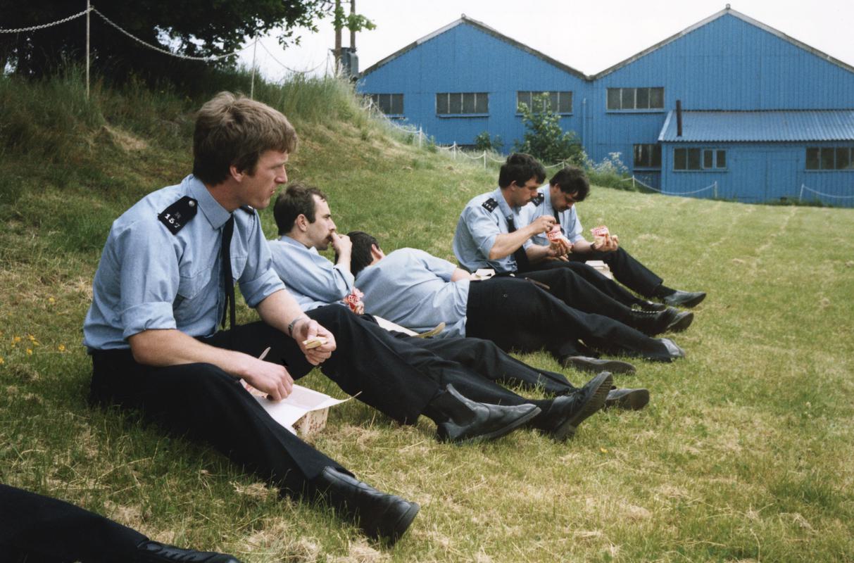 Miners' strike, photograph