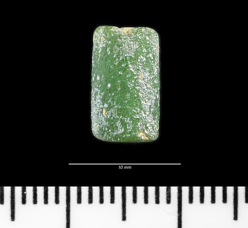 Roman glass polygonal bead