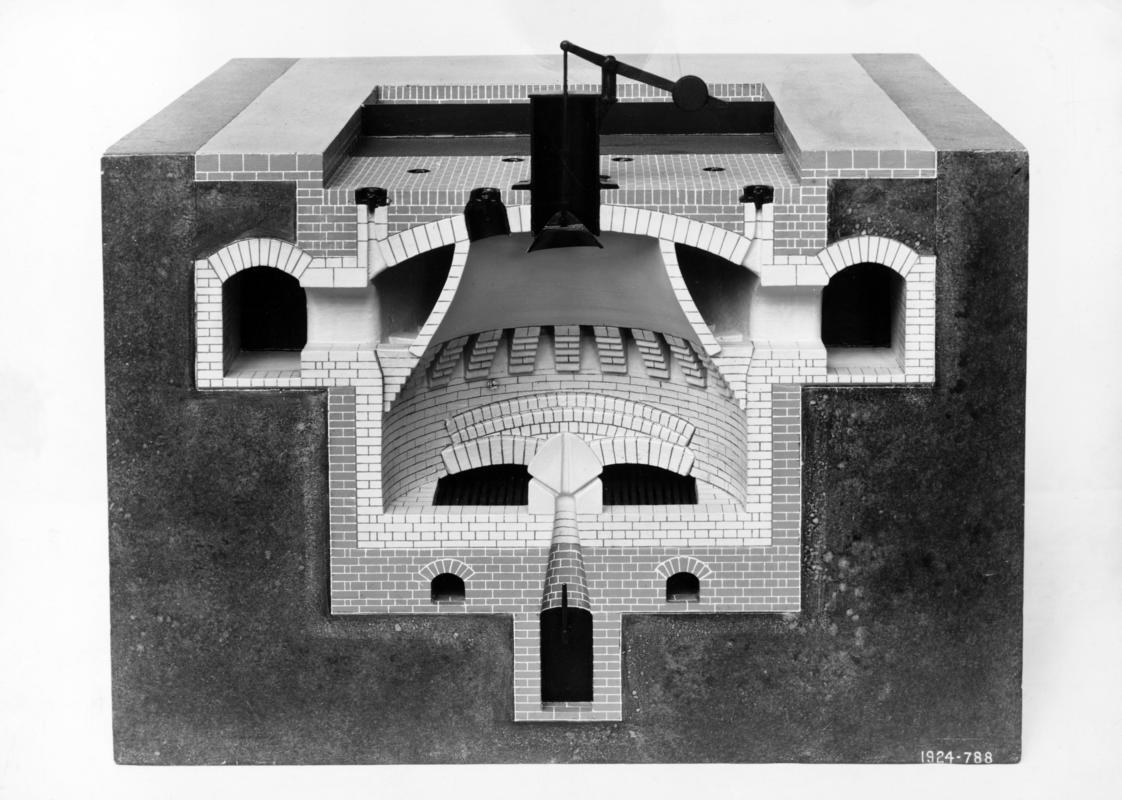 Model of a Siemen's gas producer
