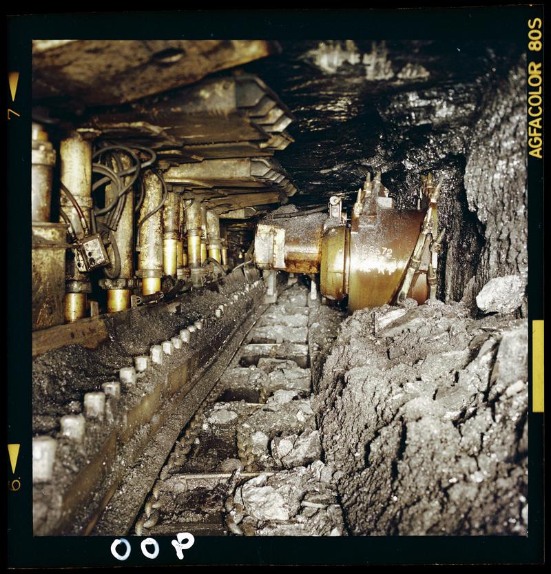 Blaenant Colliery, film negative