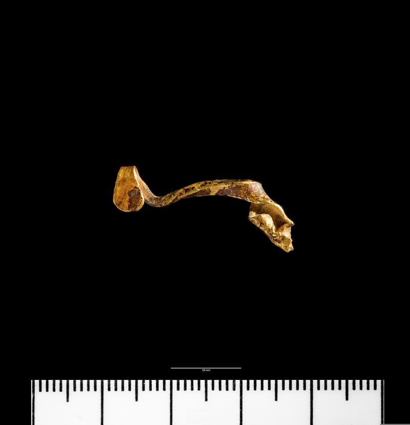 Bronze Age gold jewellery fragment