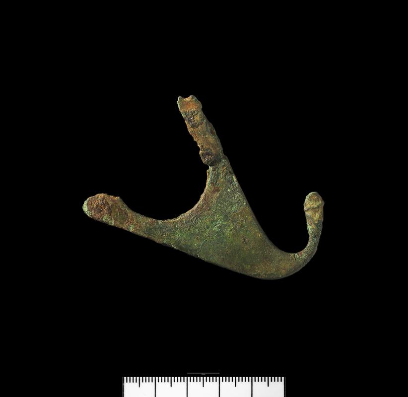 Roman copper alloy razor handle