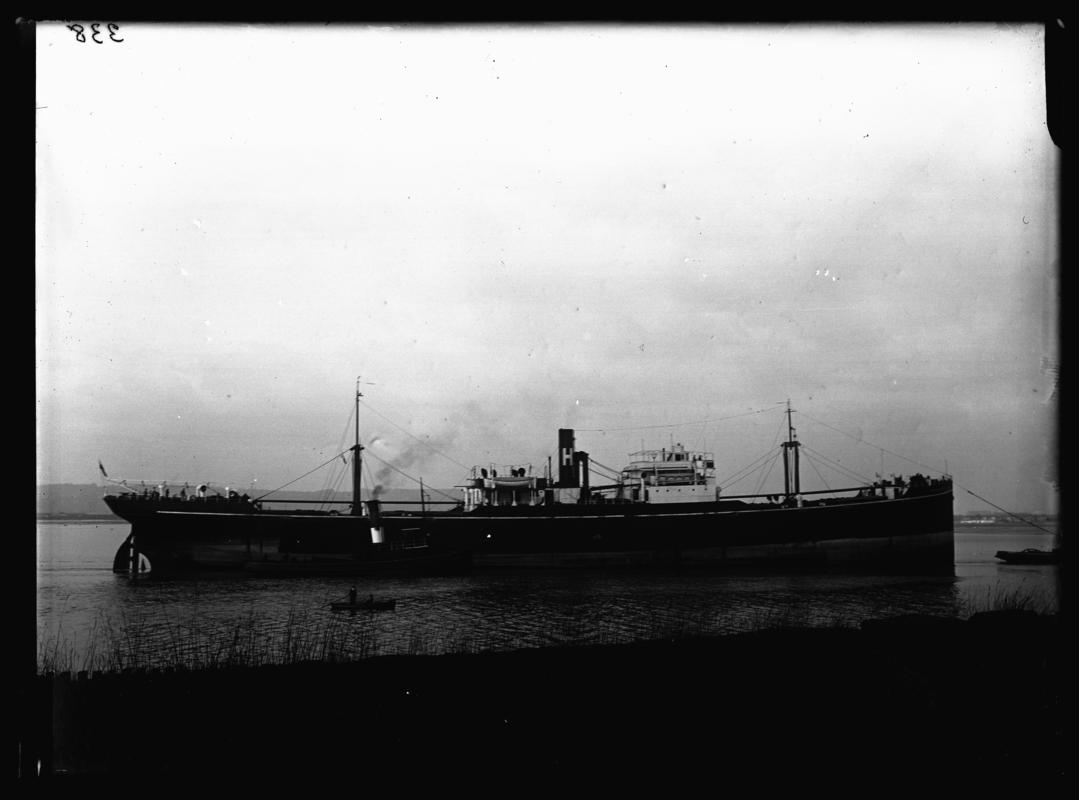 S.S. TREMEADOW, glass negative