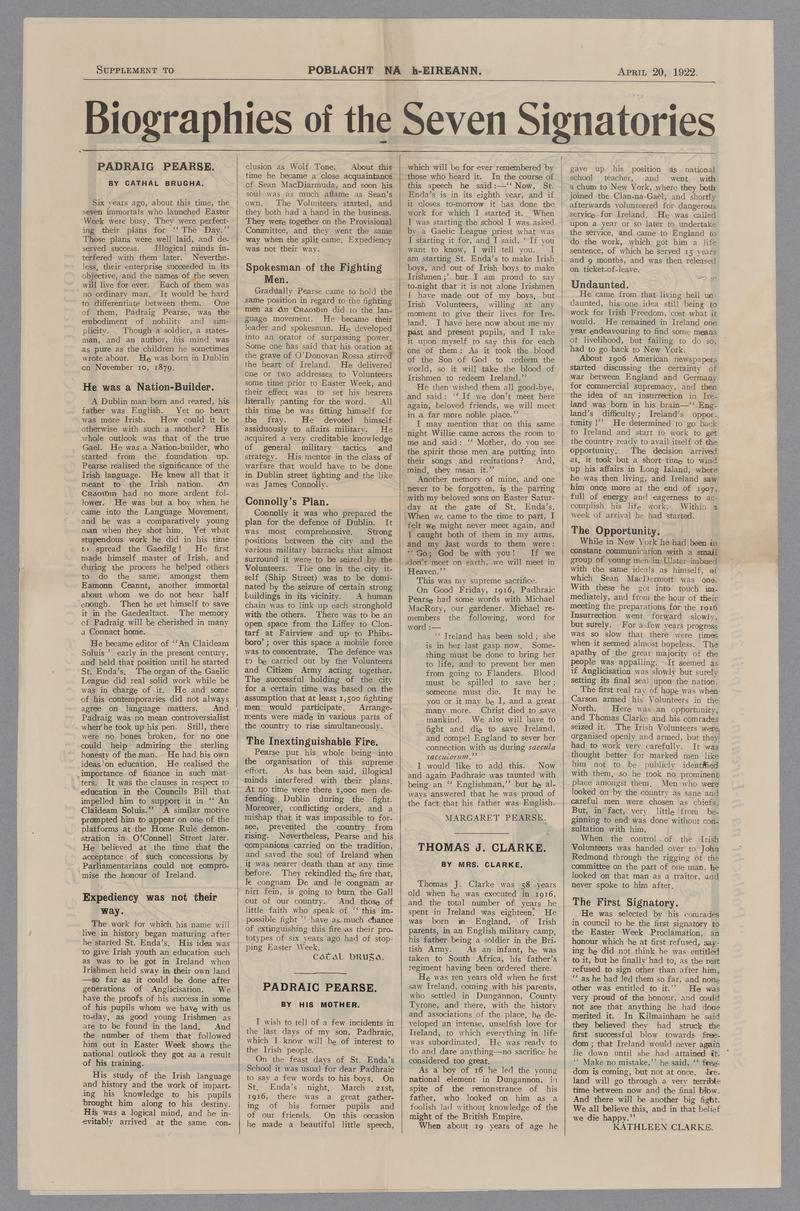 Souvenir newspaper