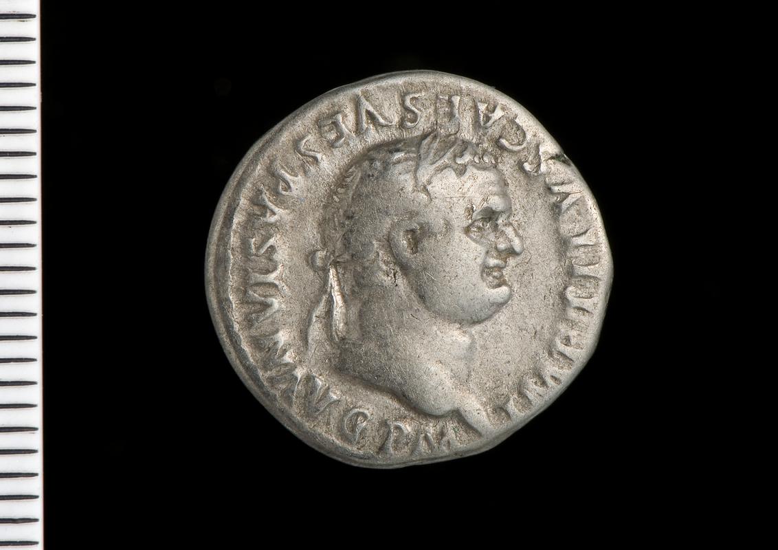 silver denarius (obv.)