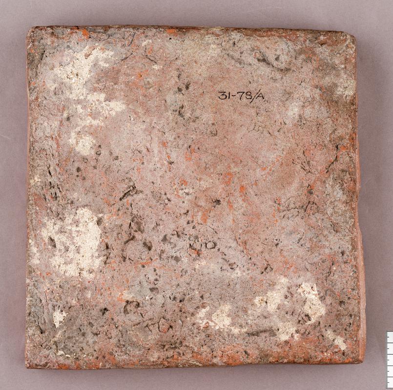 Roman ceramic brick with graffito