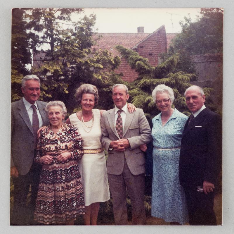 Photograph of Joe Rees with Wife Daphine Rees, June 1980. Belgium