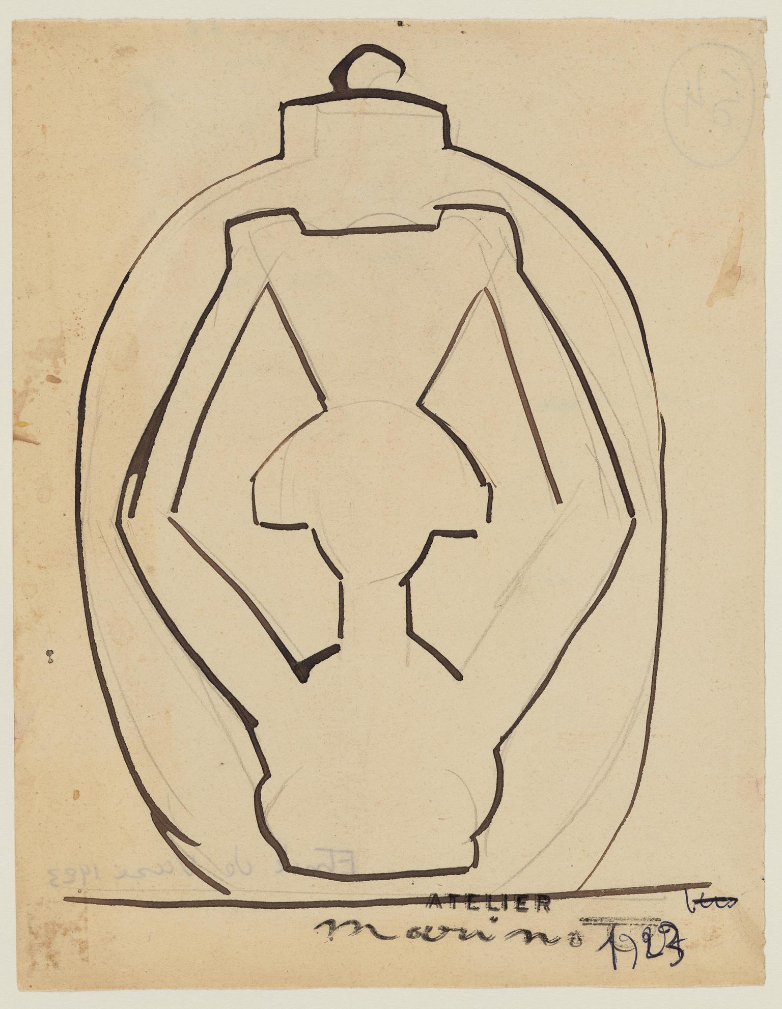Study for a vase
