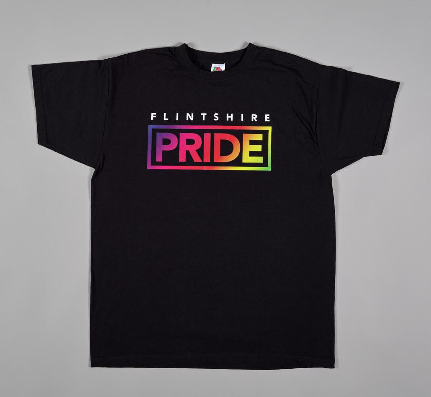 Flintshire Pride T-shirt, 2017