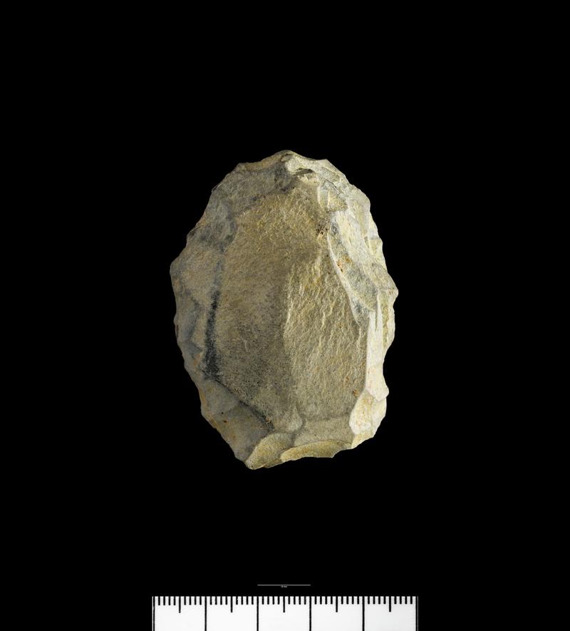 Lower Palaeolithic stone scraper