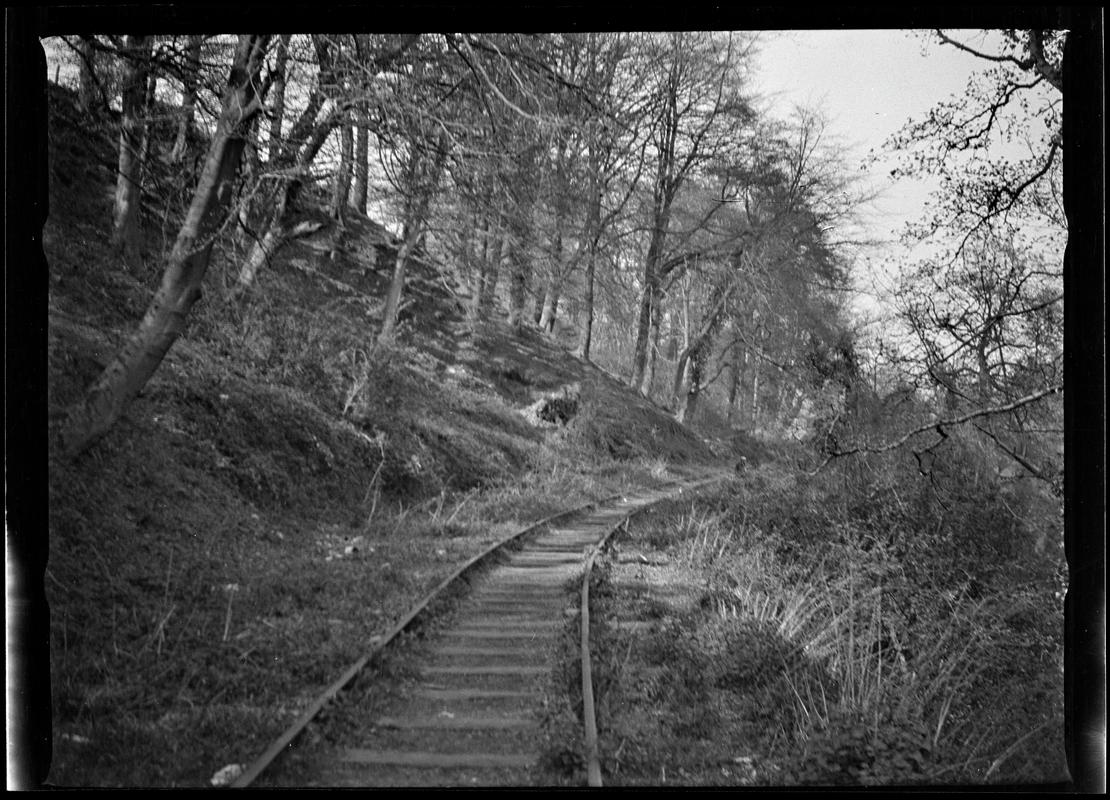 Pentyrch Railway, film negative