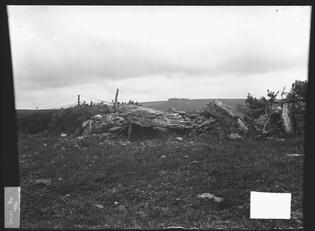 Glass plate negative; Conwil