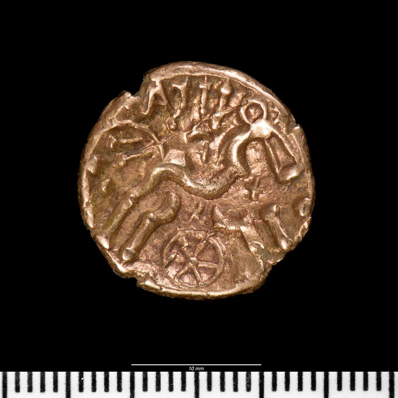 Iron Age Coin - Celtic stater (Dobunni)