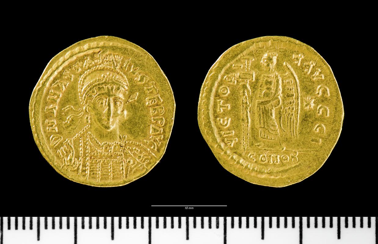 Anastasius, gold solidus