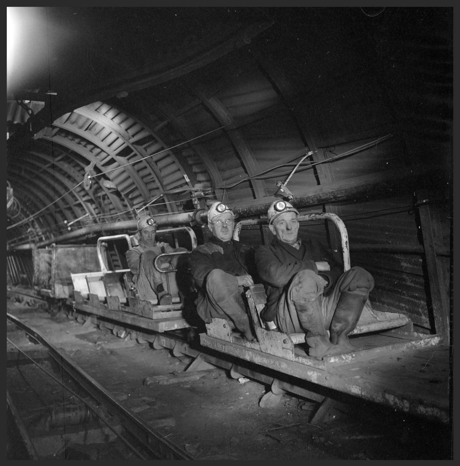 Abernant Colliery, film negative