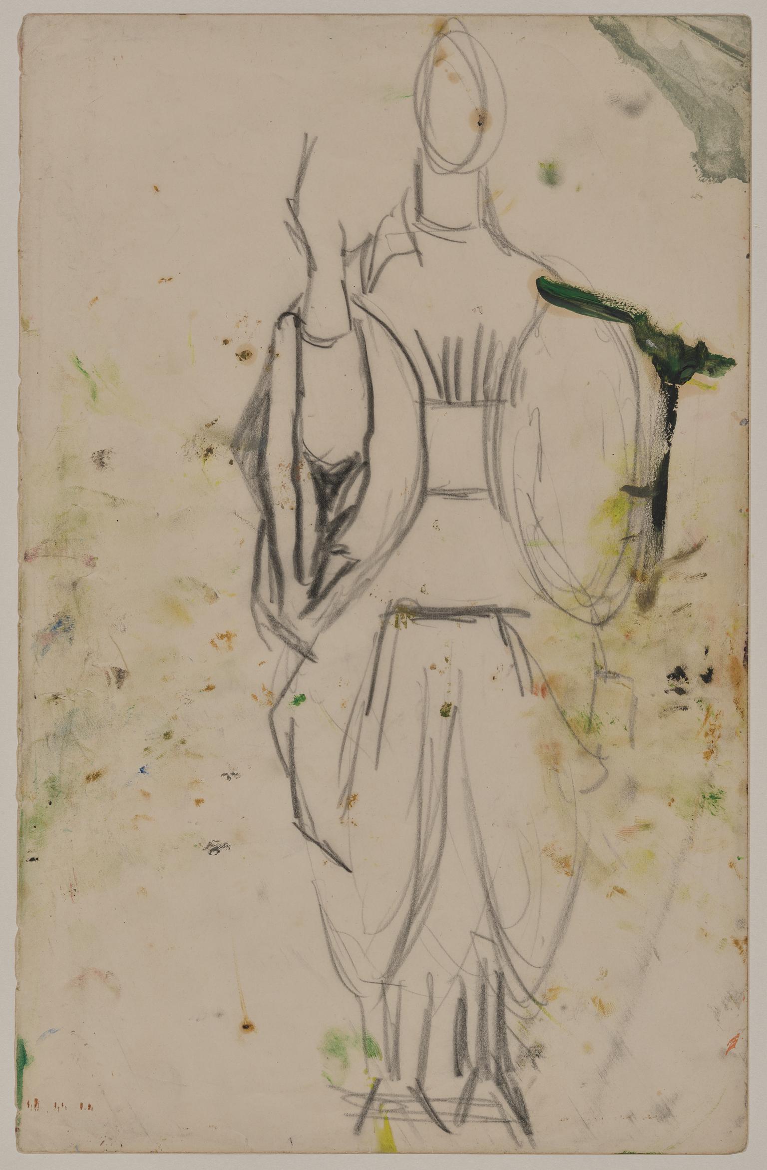 Study for central figure