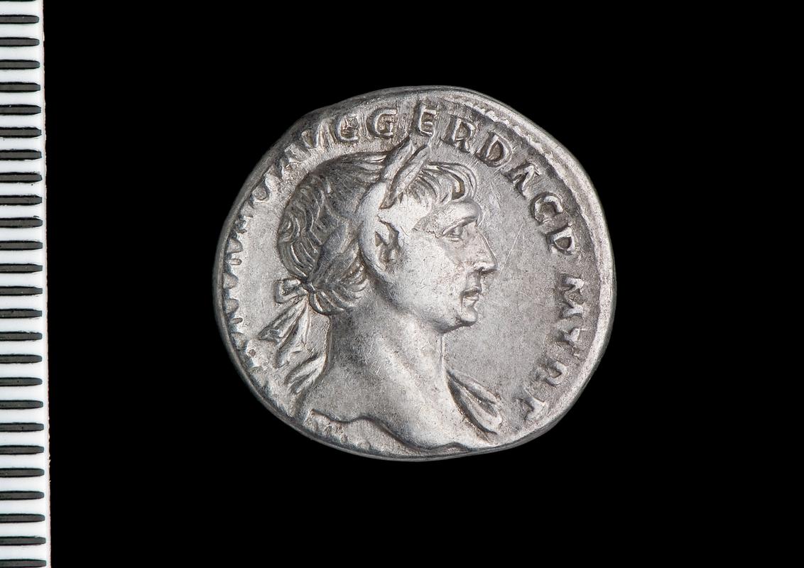 silver denarius (obv.)