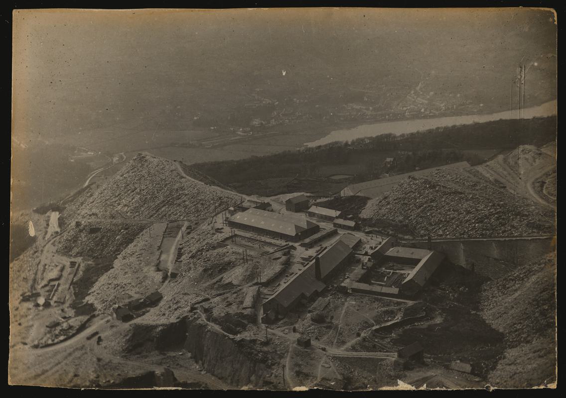 Dinorwig slate quarry, photograph