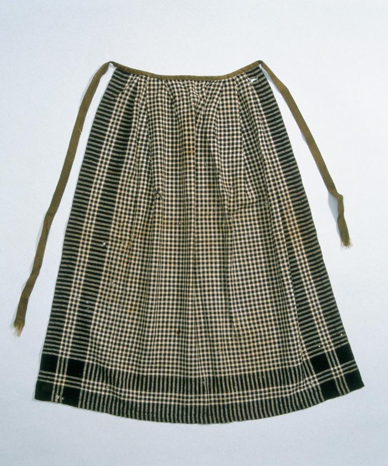 Welsh costume apron