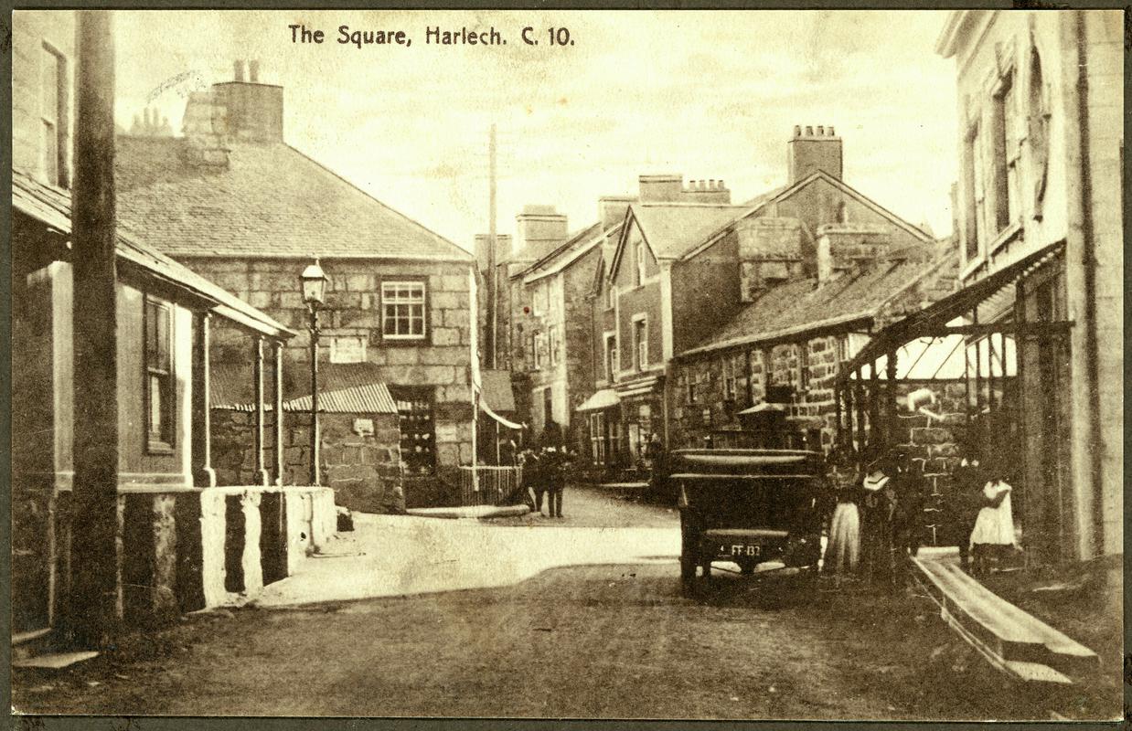 The Square Harlech, c 1919