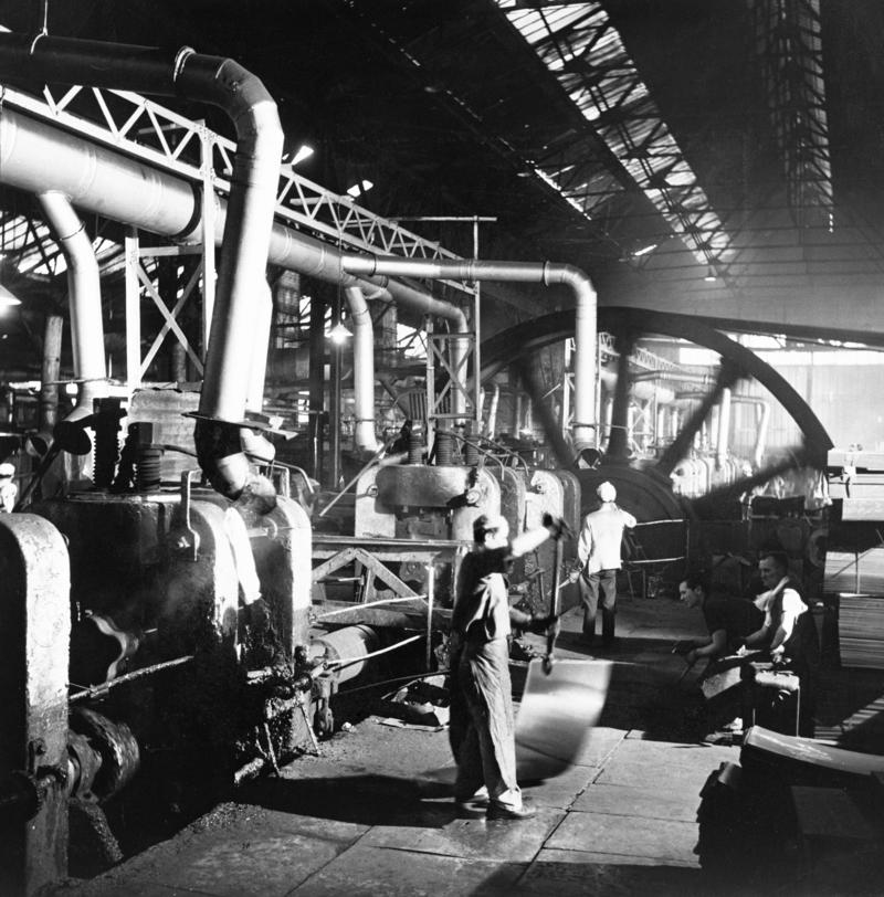 Teilo tinplate works, photograph