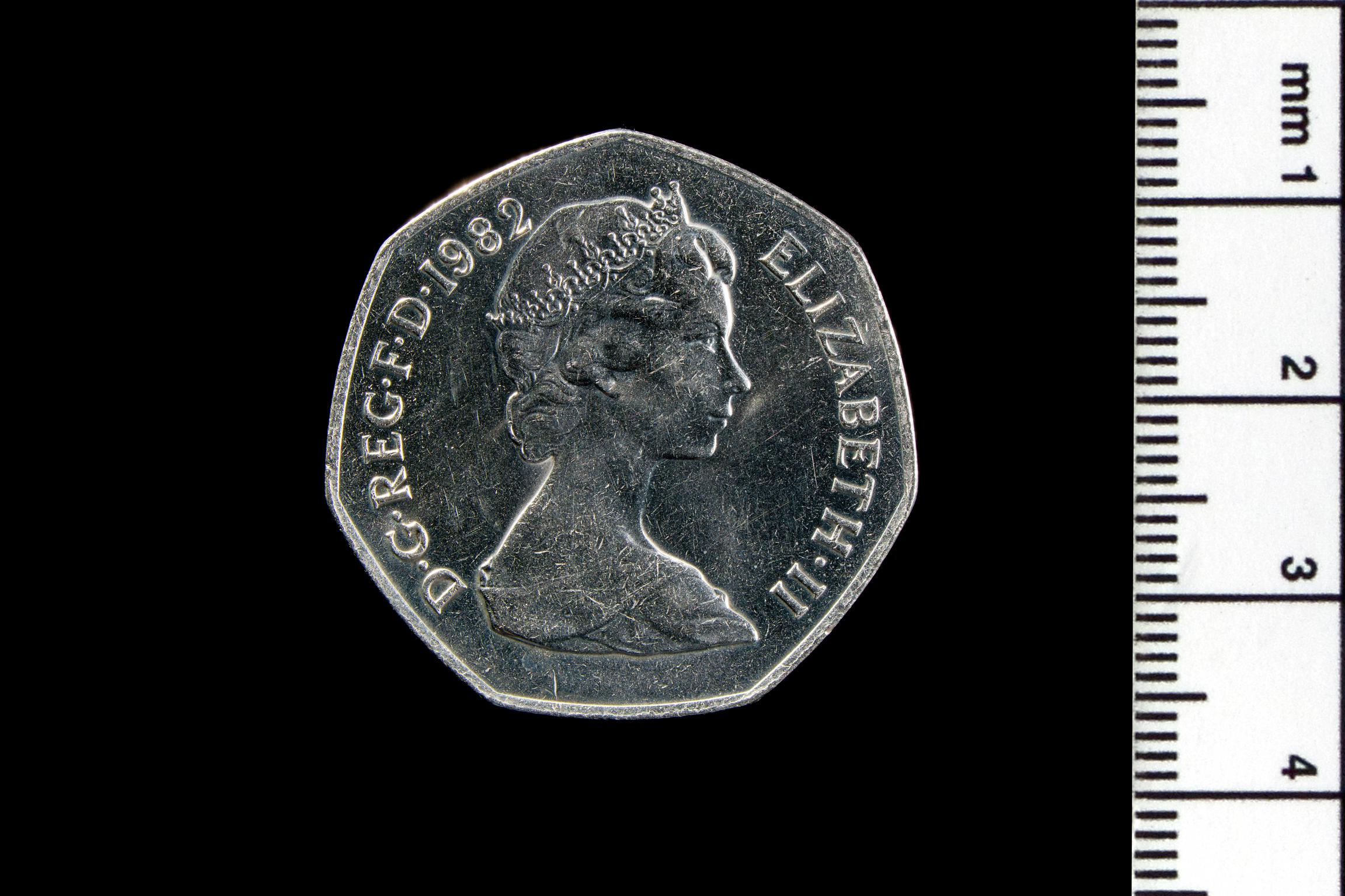 Elizabeth II fifty pence