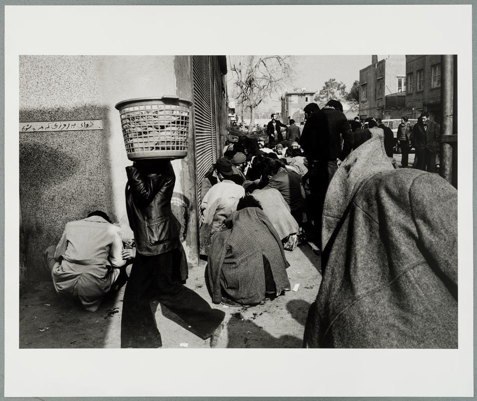 Heroin smokers in the Gumruch neighbourhood, Teheran